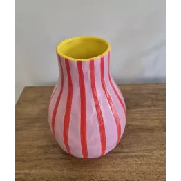 Vase a rayures