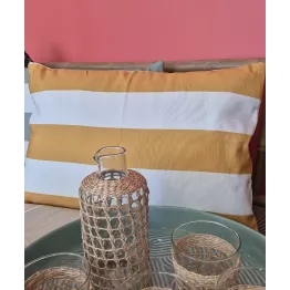 Elégante, tendance, déperlante, idéale pour habiller votre espace extérieur