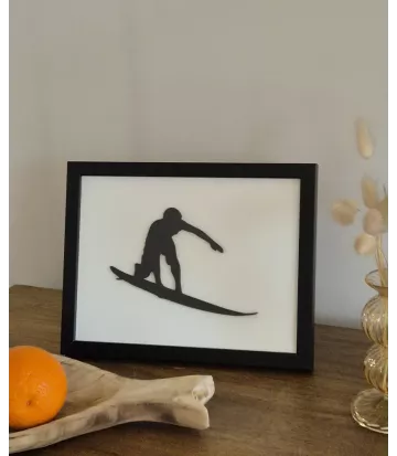 Cadre surfeur