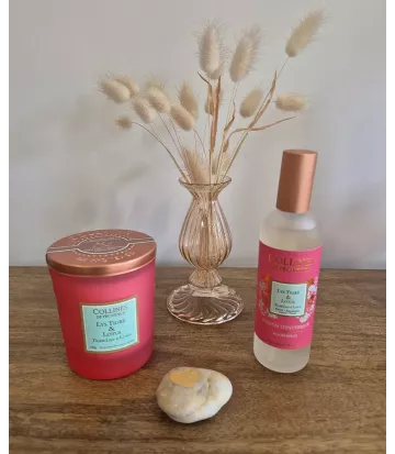 Découvrez notre Parfum pour la maison Lys Tigré & Lotus aux notes fleuries et subtiles