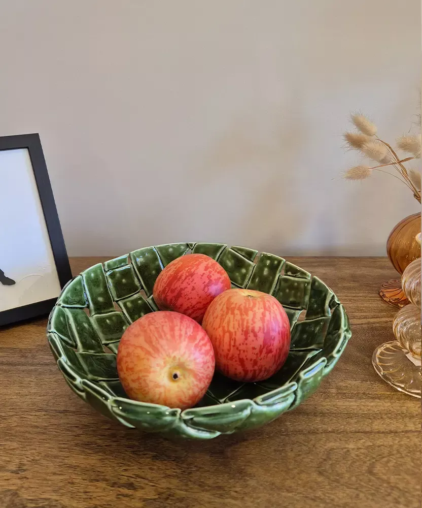 Coupe Fruits en céramique Bazar de Luxe | Corbeille à Fruits Design