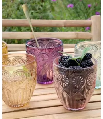 Verres colorés