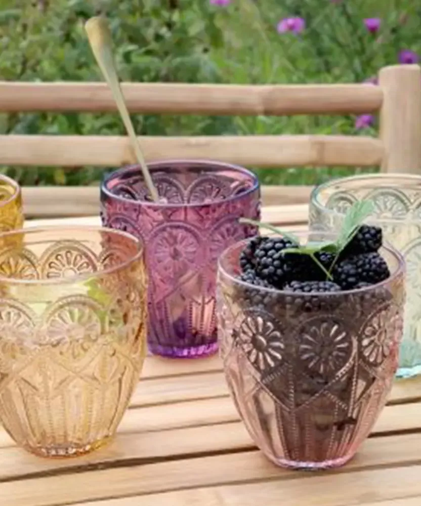 Verres colorés