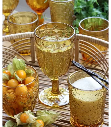 Verres colorés