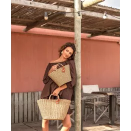 Pratique, élégant, eco-responsable ce mini sac tressé va vous séduire