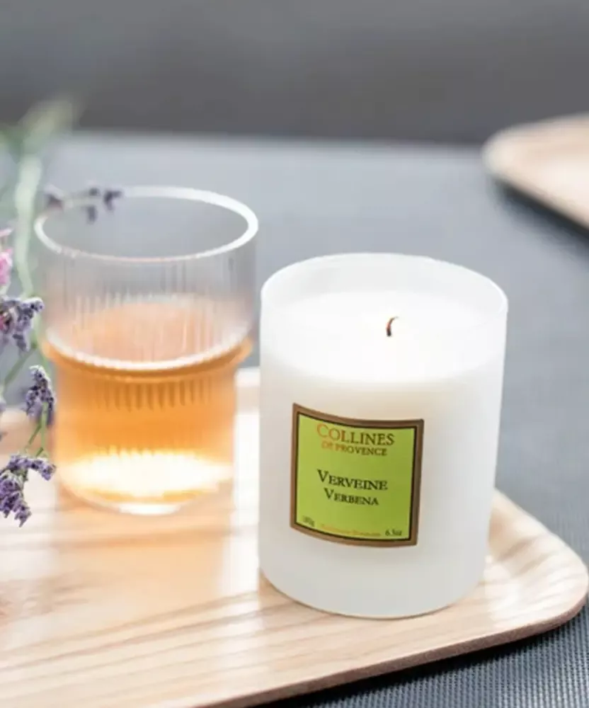 Bougie parfumée naturelle Verveine citronnée