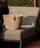 Panier Sofia Handed by | Sac tressé artisanal élégant et authentique