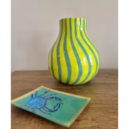 Vase original Gift Company vert turquoise | Déco