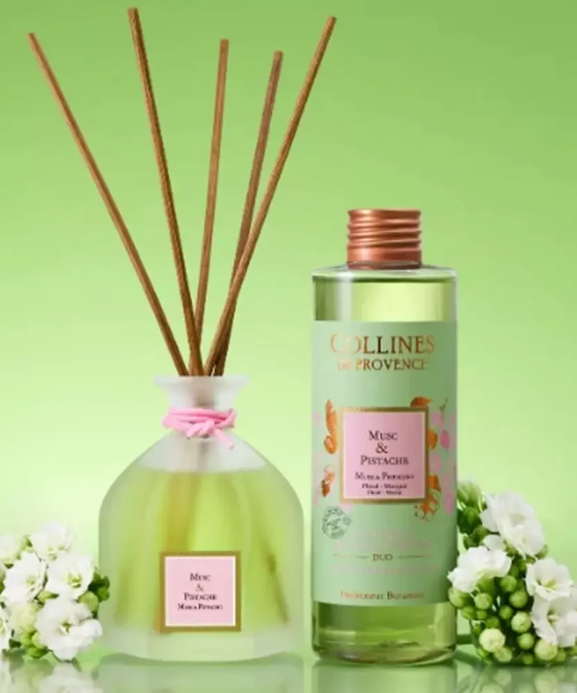 Diffuseur Musc Pistache Collines de Provence | Parfum