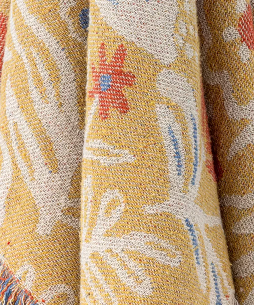 Reims Plaid en coton multicolore Bloomingville