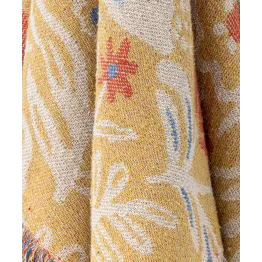 Reims Plaid en coton multicolore Bloomingville
