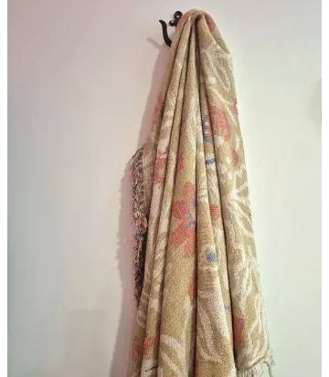 Reims Plaid en coton multicolore Bloomingville
