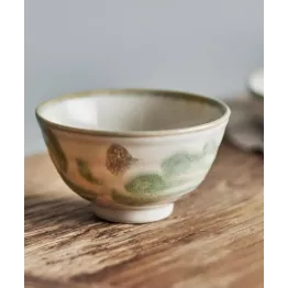 Bol en grès Bethany Bloomingville | Motif floral