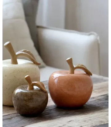 Pomme déco objet décoratif Chic Antique