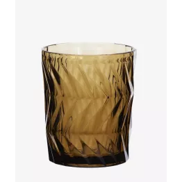 Verre ambré facetté Madam Stoltz – Verre design