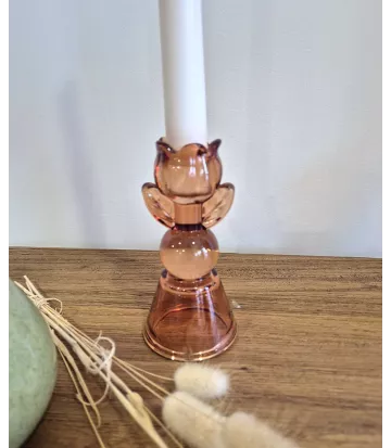 Bougeoir decoratif Muguet ambre Bazar de Luxe | Déco