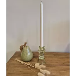 Bougeoir décoration Muguet Bazar de Luxe vert Olive