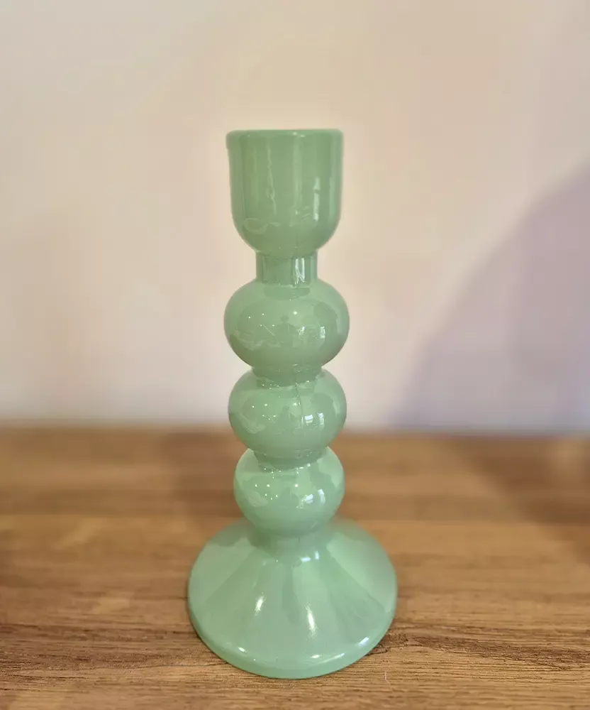 Bougeoir verre au style sobre et intemporel Madam Stoltz