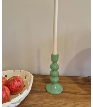 Bougeoir verre au style sobre et intemporel Madam Stoltz