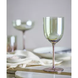 Set 4 Verres a vin Aston Bronze Bloomingville – Élégance et raffinement à table