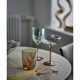 Set 4 Verres a vin Aston Bronze Bloomingville – Élégance et raffinement à table
