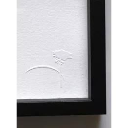 Cadre requin 30 * 20 cm noir