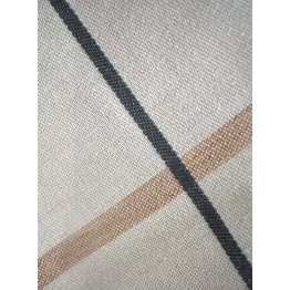 Torchon métis écru à carreaux